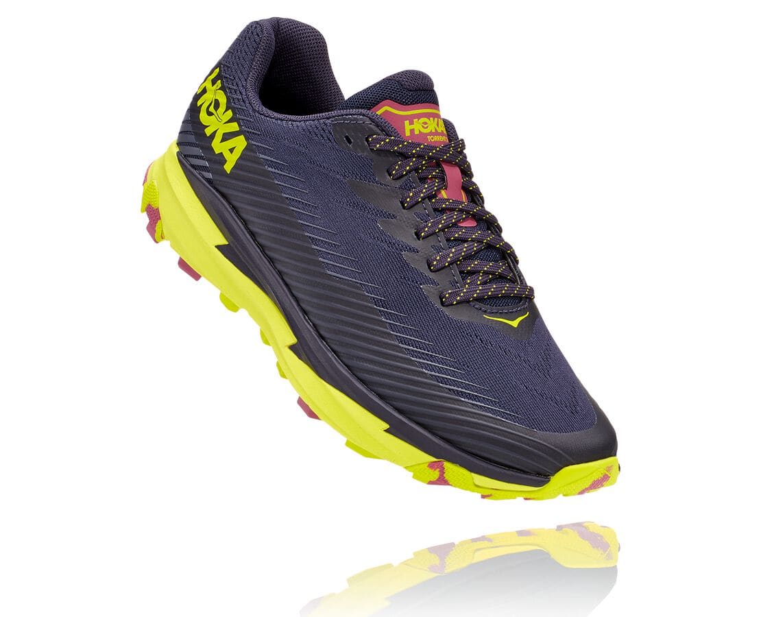 Hoka One One Torrent 2 South Africa - Womens Trail Running Shoes - Deep / Rose,QPZCI-0162